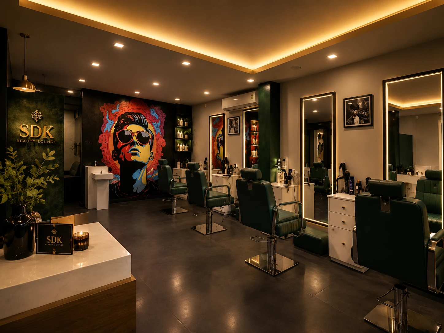 SDK Beauty Lounge interior